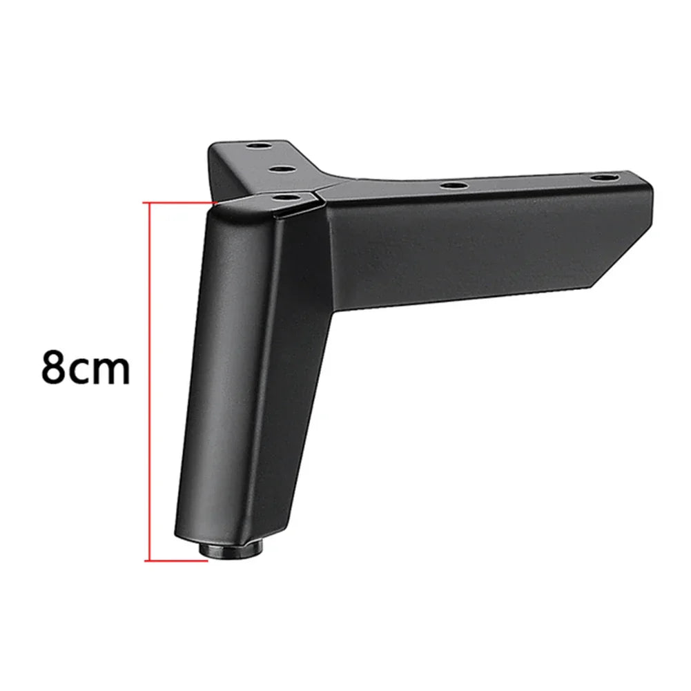 4PC Furniture Legs Metal For Sofa Bed Cabinet