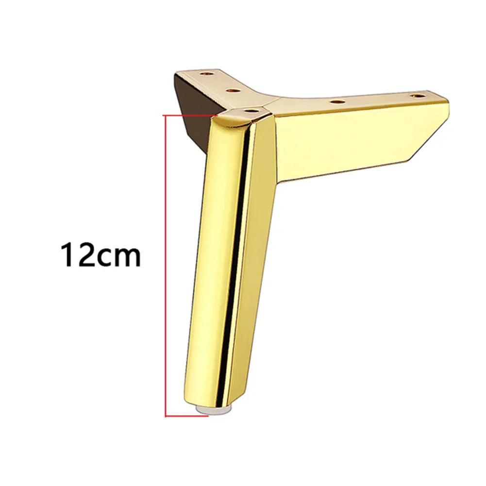 4PC Furniture Legs Metal For Sofa Bed Cabinet