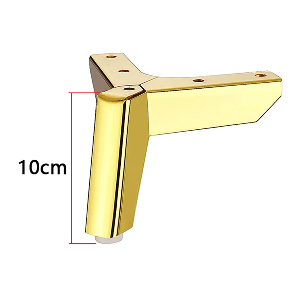 4PC Furniture Legs Metal For Sofa Bed Cabinet
