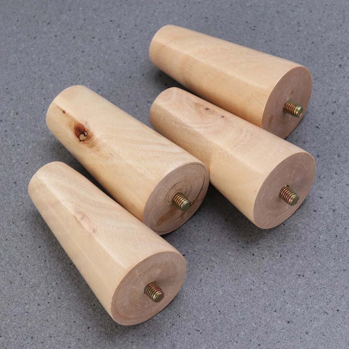 4PCS Solid Wood Sofa Support Foot Cabinet Wooden