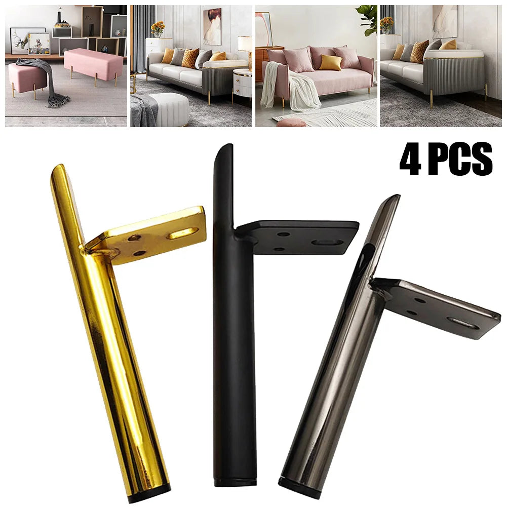 4Pcs Furniture Legs Metal For Sofa Cabinet Bearing