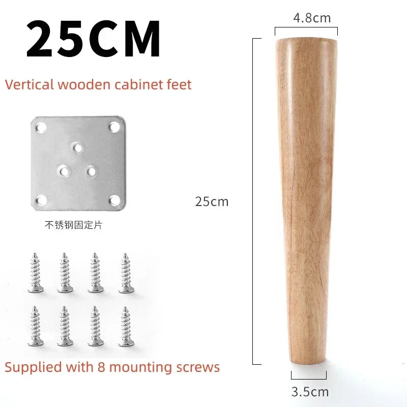 4Pcs Furniture Legs Stool Sofa Table Computer Desk