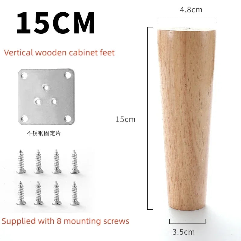 4Pcs Furniture Legs Stool Sofa Table Computer Desk
