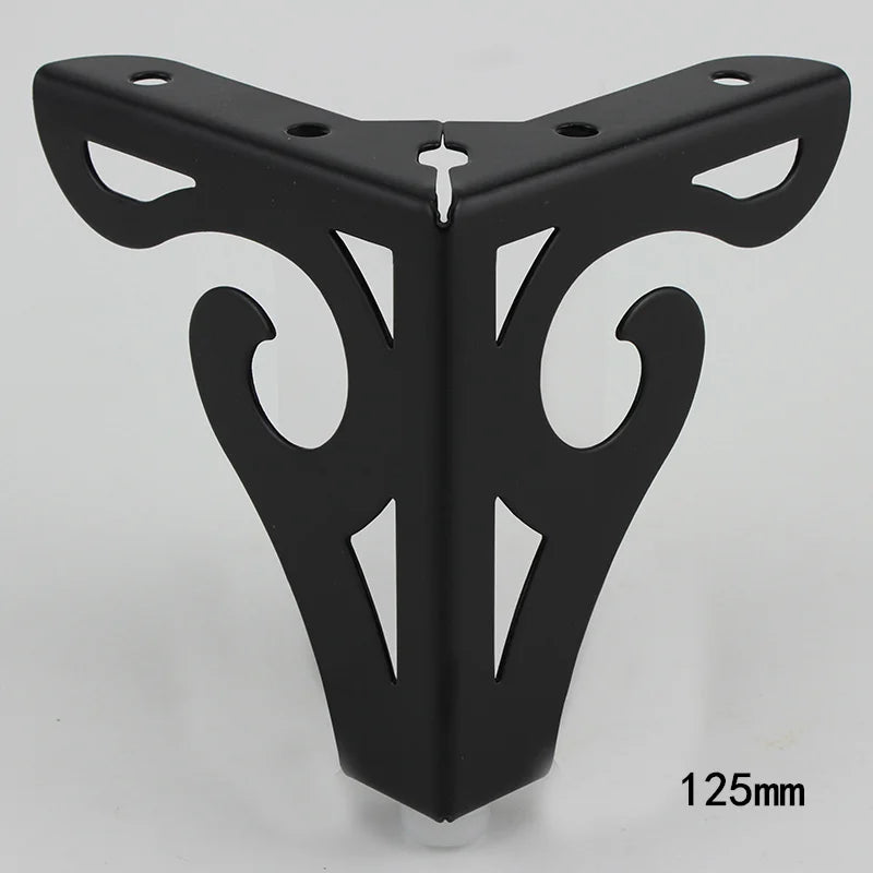 4Pcs/Set Metal Furniture Legs Height 10/12cm Polished Modern