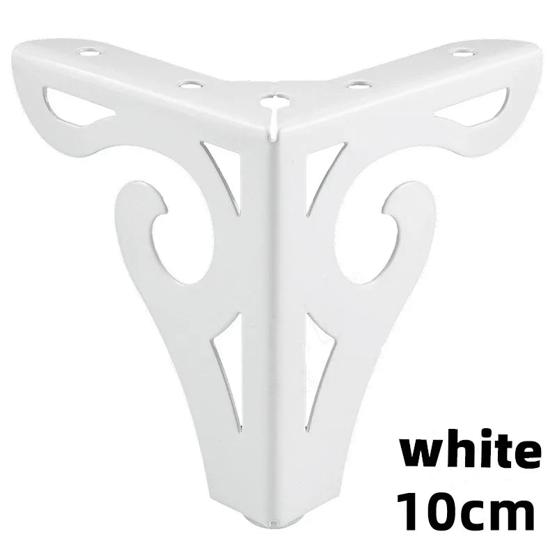 4Pcs/Set Metal Furniture Legs Height 10/12cm Polished Modern
