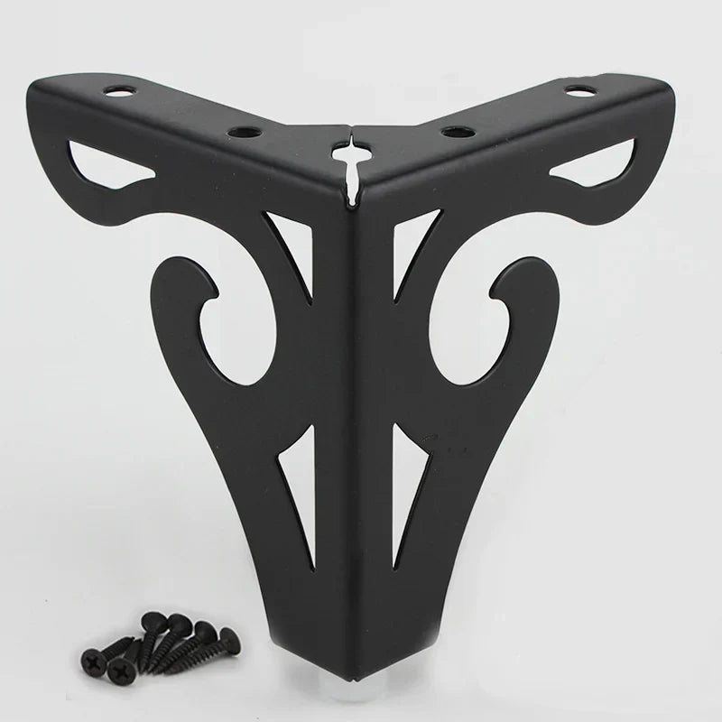 4Pcs/Set Metal Furniture Legs Height 10/12cm Polished Modern