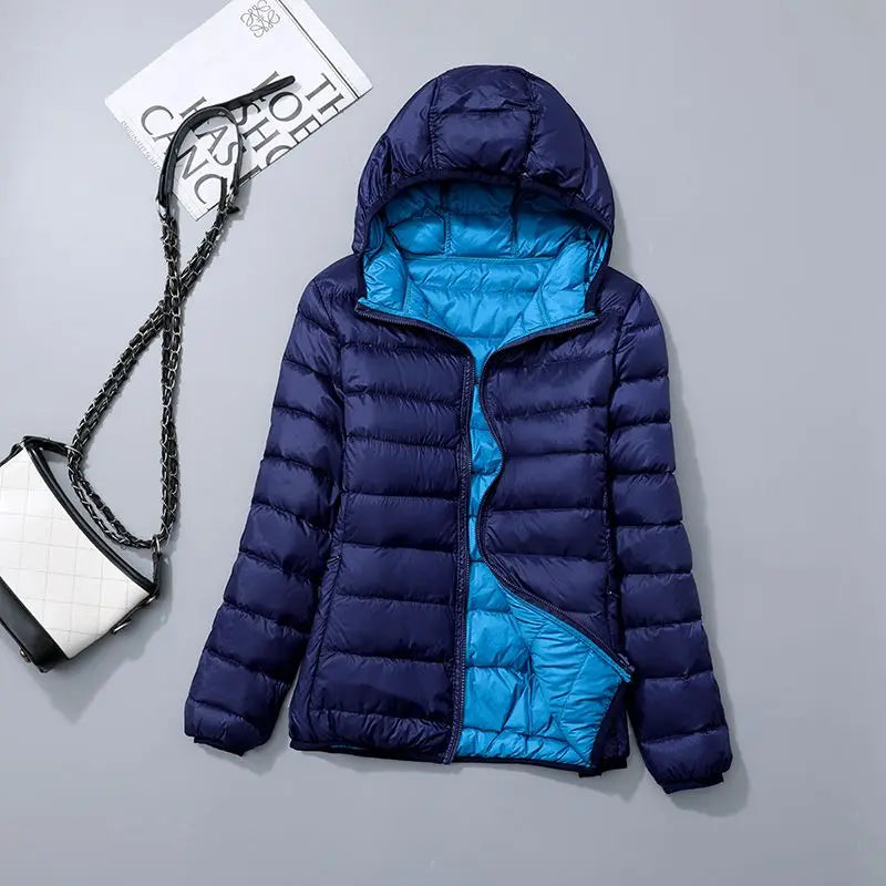 4XL 2023 New Women Down Jacket Winter Coat