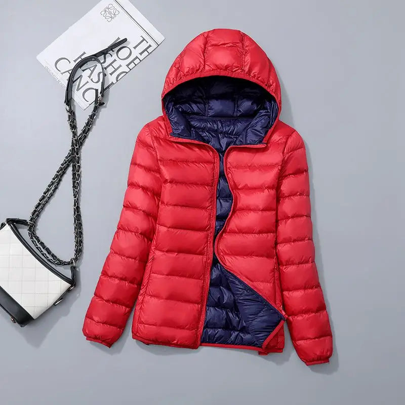 4XL 2023 New Women Down Jacket Winter Coat