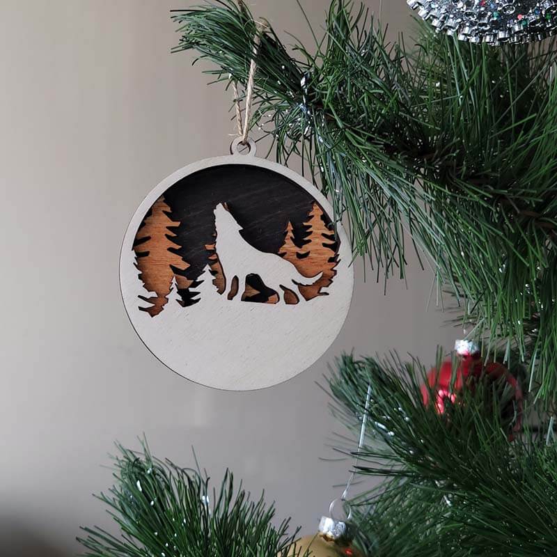 Wooden Handcraft Ornaments Christmas Tree Pendants