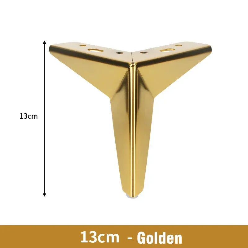 4pcs Luxury European Furniture Legs Heavy Duty Metal