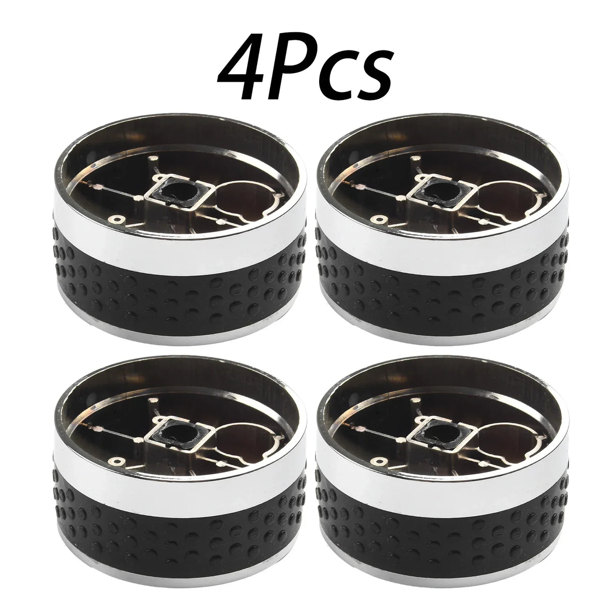 4xGas Grill Control Knobs Replacement Fits BBQ Gas