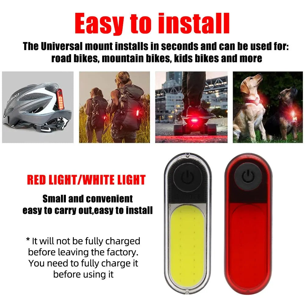 5 Modes Light Bicycle Rear Light Waterproof Bike