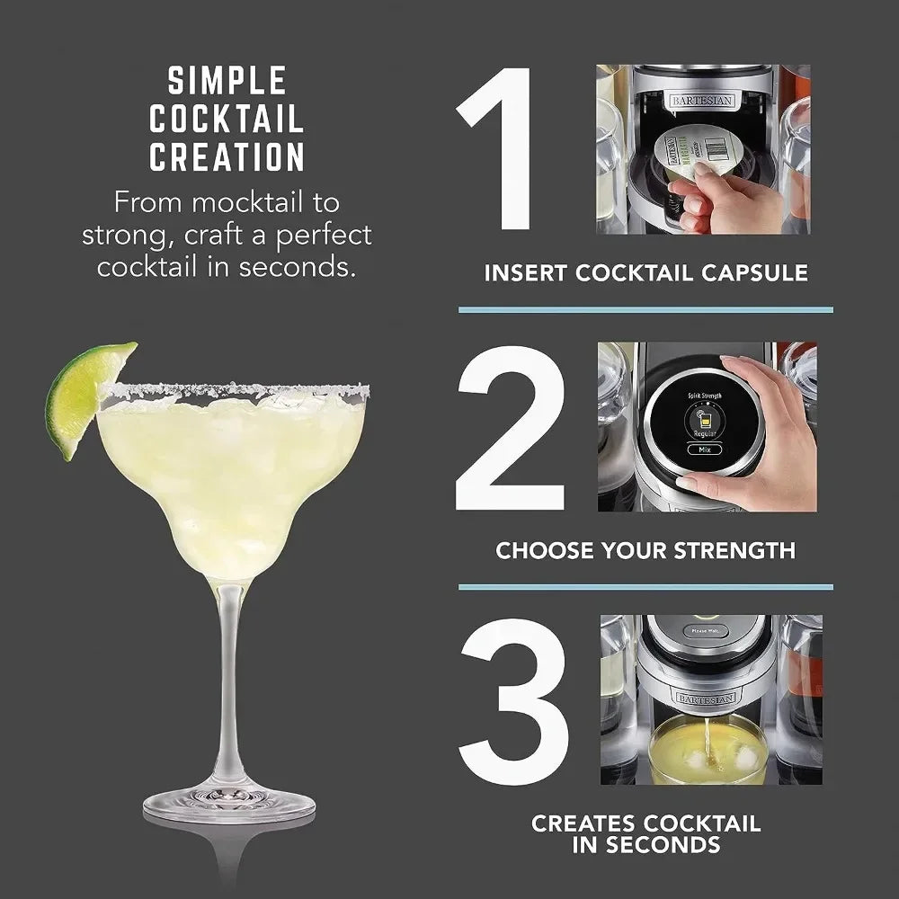 5 Premium Glass Bottles Beer Brew Professional Cocktail