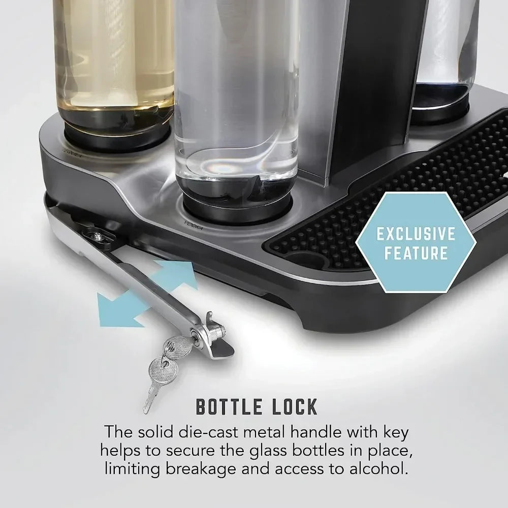 5 Premium Glass Bottles Beer Brew Professional Cocktail