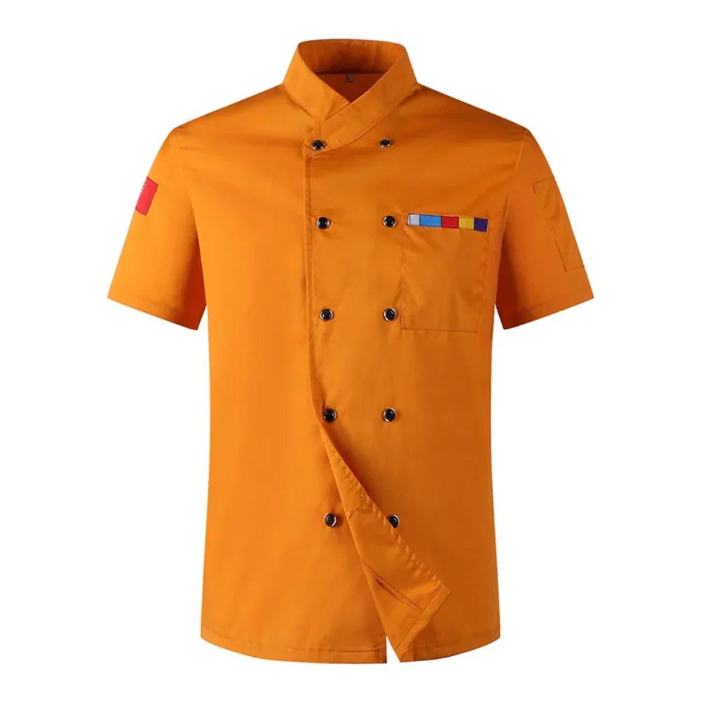 5colors new wholesale Chef Jacket Hotel Chefs Uniform