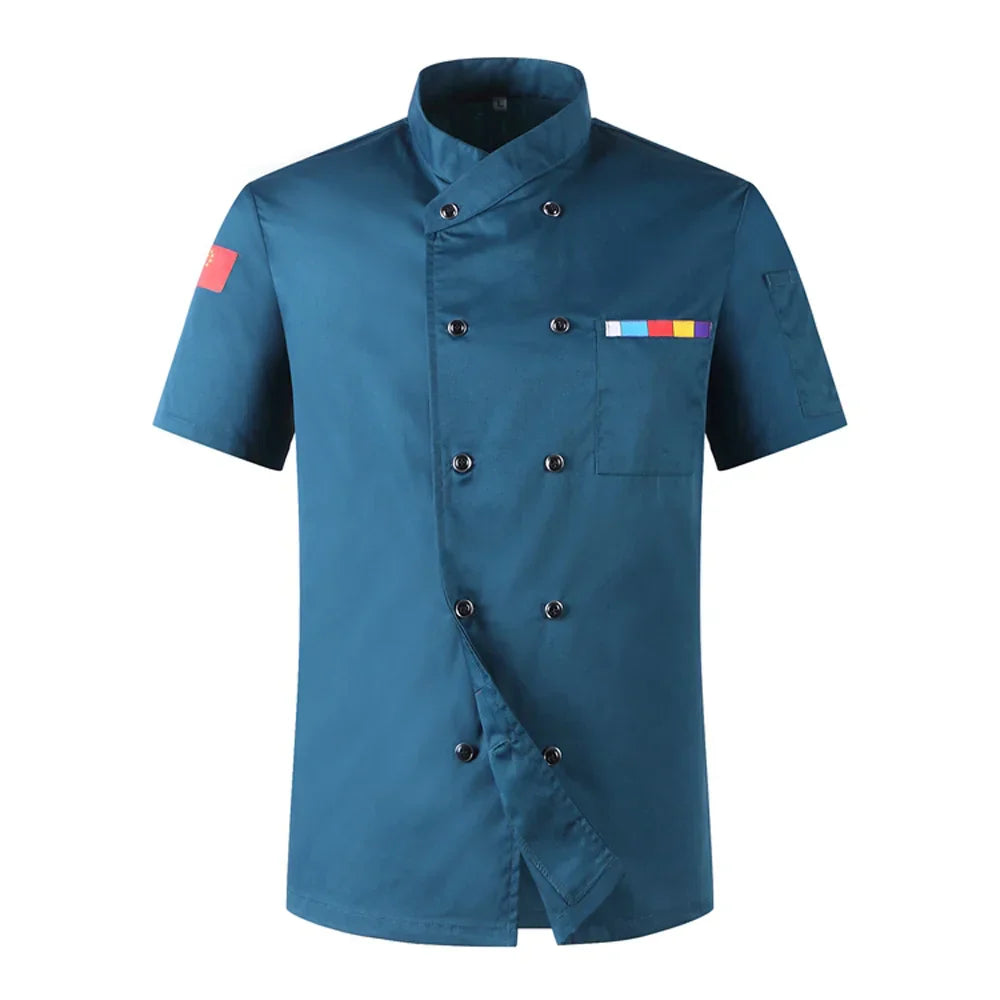 5colors new wholesale Chef Jacket Hotel Chefs Uniform