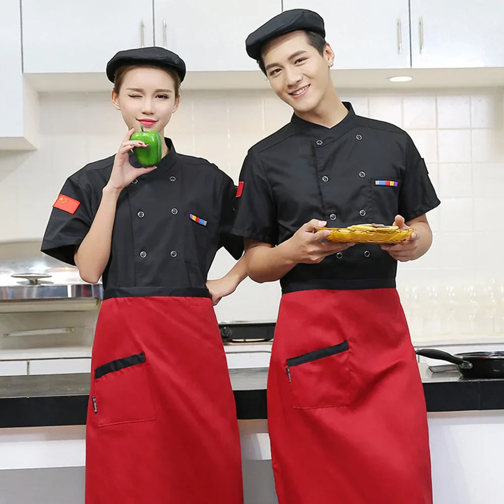 5colors new wholesale Chef Jacket Hotel Chefs Uniform