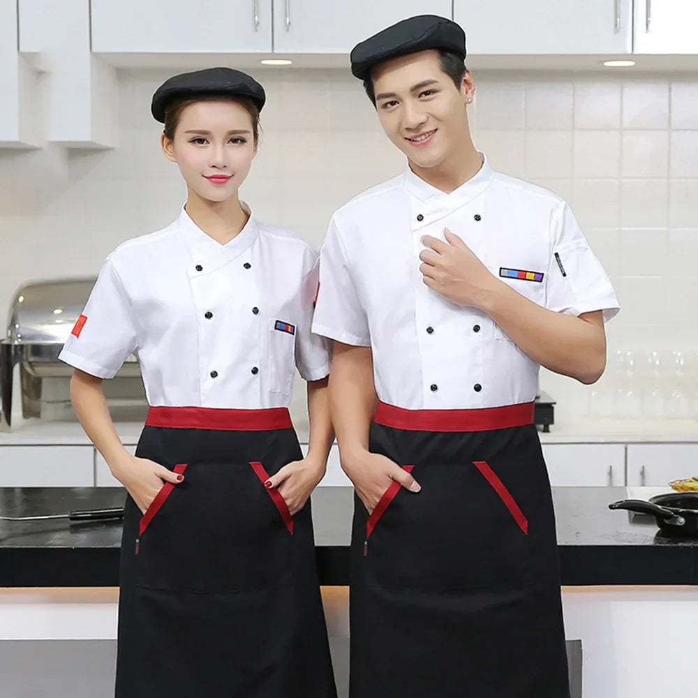 5colors new wholesale Chef Jacket Hotel Chefs Uniform