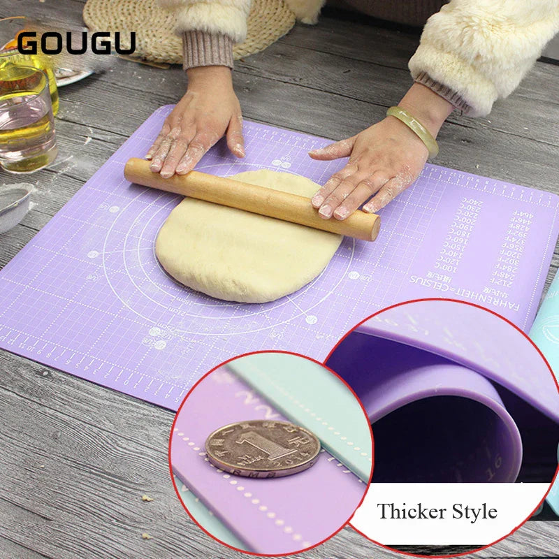 50*40cm GOUGU Non-Stick Silicone Baking Mat With Size