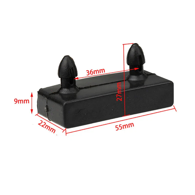 50PCS Plastic Connector Furniture Accessories Plastic Bed Slat