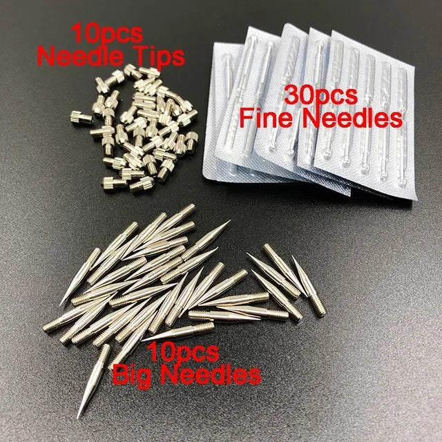 50pcs Plasma Pen Surgical Sterile Needle for Dark