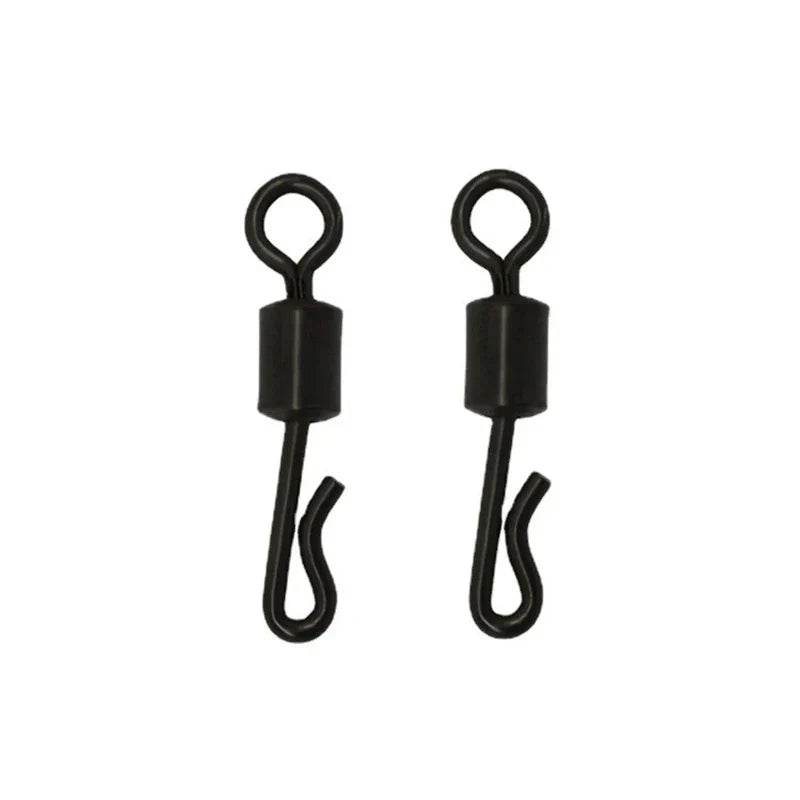 50pcs/box Bearing Swivel Fishing Connector Q-Shaped Quick Change