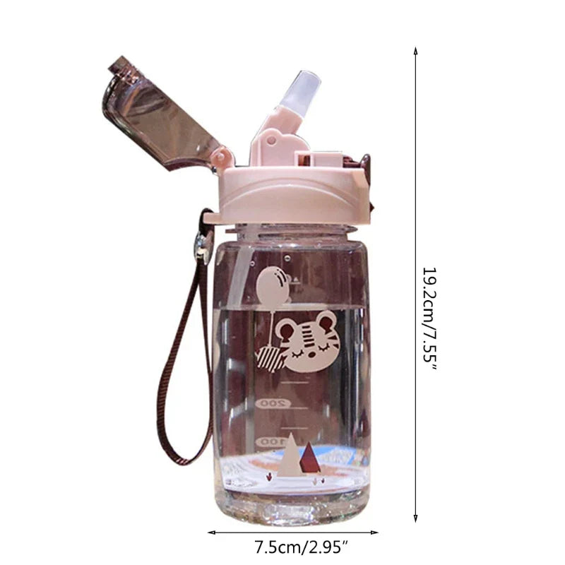 550ML Kids Water Sippy Cup for Outdoor School