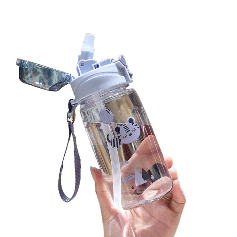 550ML Kids Water Sippy Cup for Outdoor School
