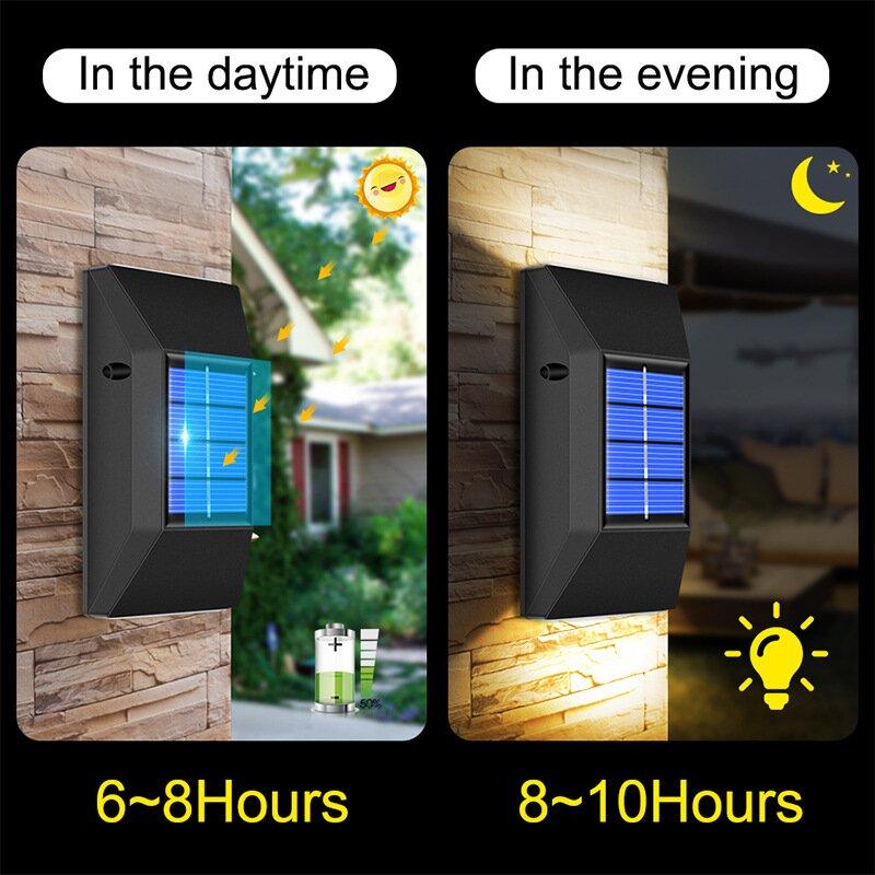 Solar Wall Lamp Outdoor Decoration Garden Courtyard Household