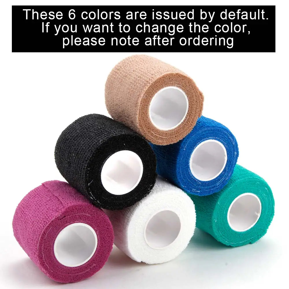 6/10/20Pcs Disposable Bandage Tattoo Sport Wrap Tape Self