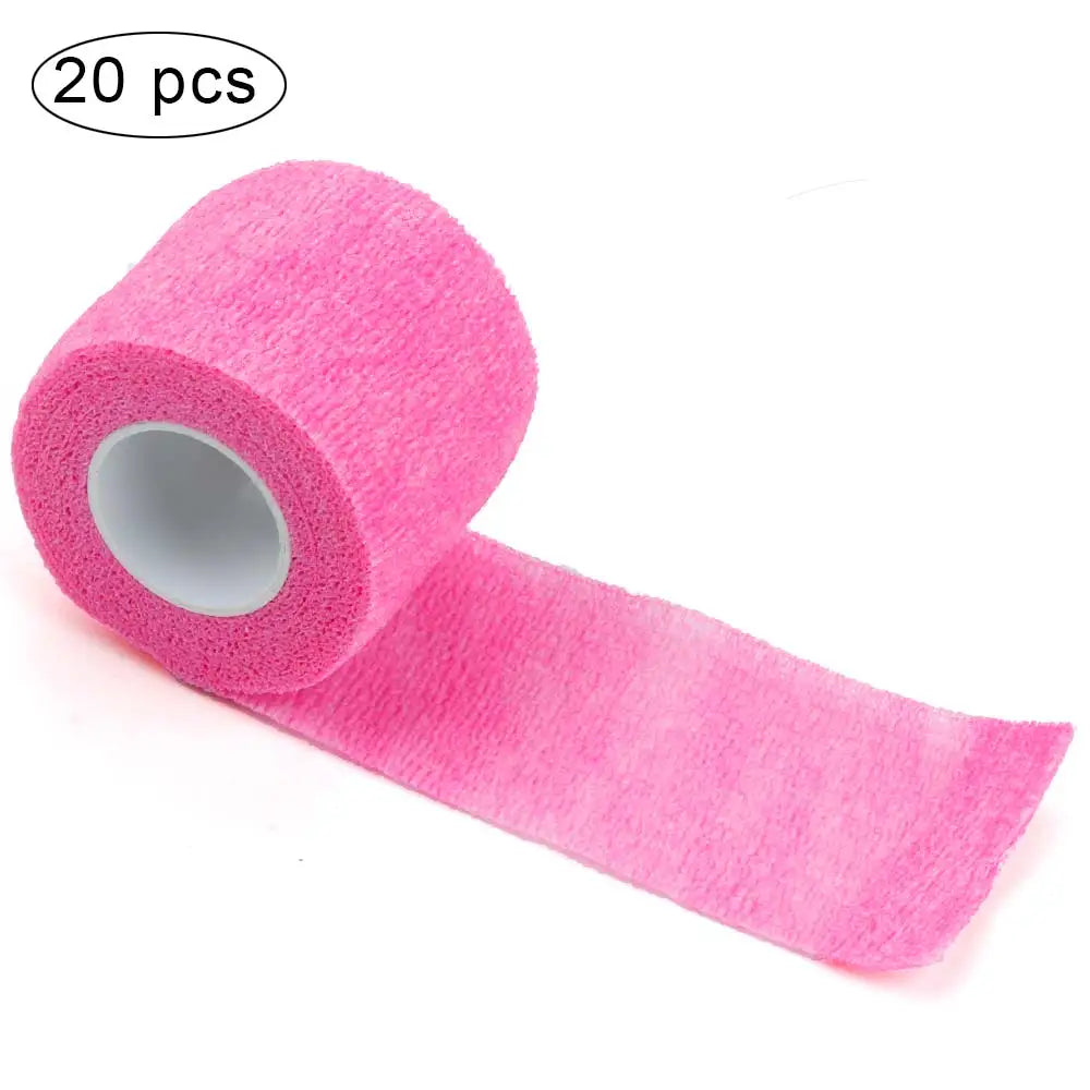 6/10/20Pcs Disposable Bandage Tattoo Sport Wrap Tape Self