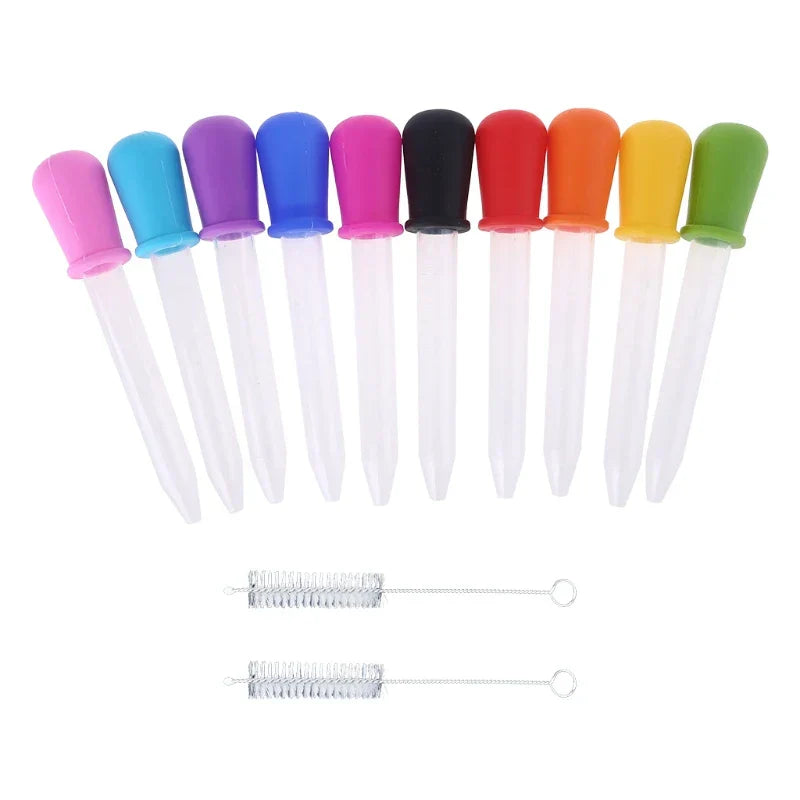 6/7/8/10 Pcs Baby Dropper Medicine Feeder Child Medicine