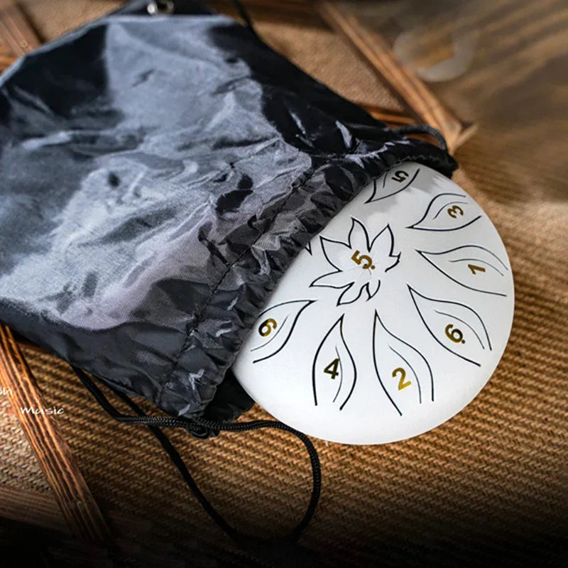 6 Inch 11 Tone Tongue Drum Handpan Gold