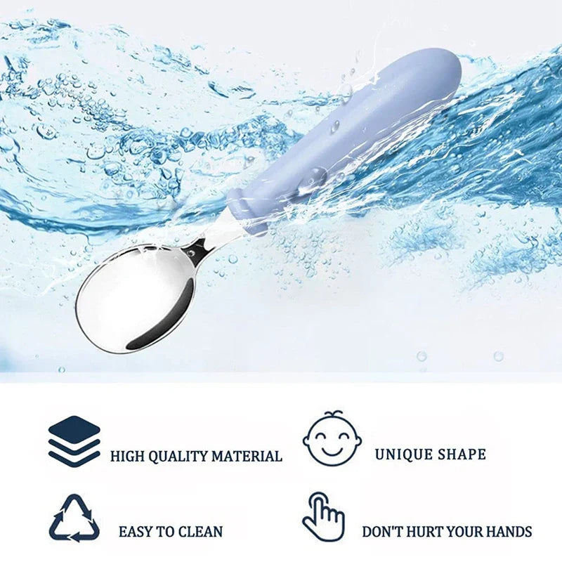 6 Pieces Kids Toddler Utensils Stainless Steel Fork