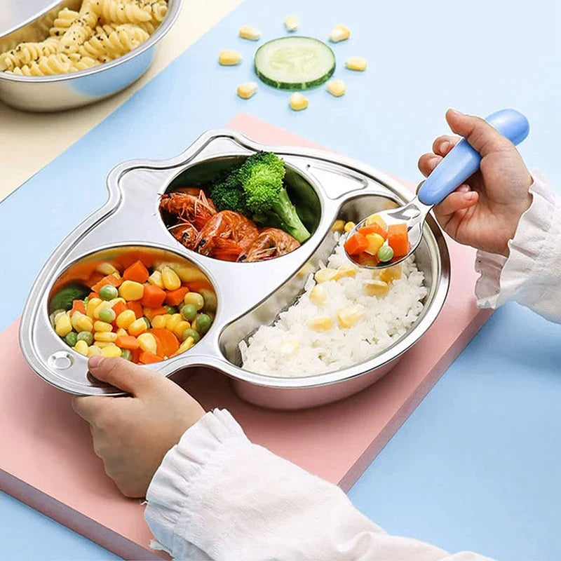 6 Pieces Kids Toddler Utensils Stainless Steel Fork