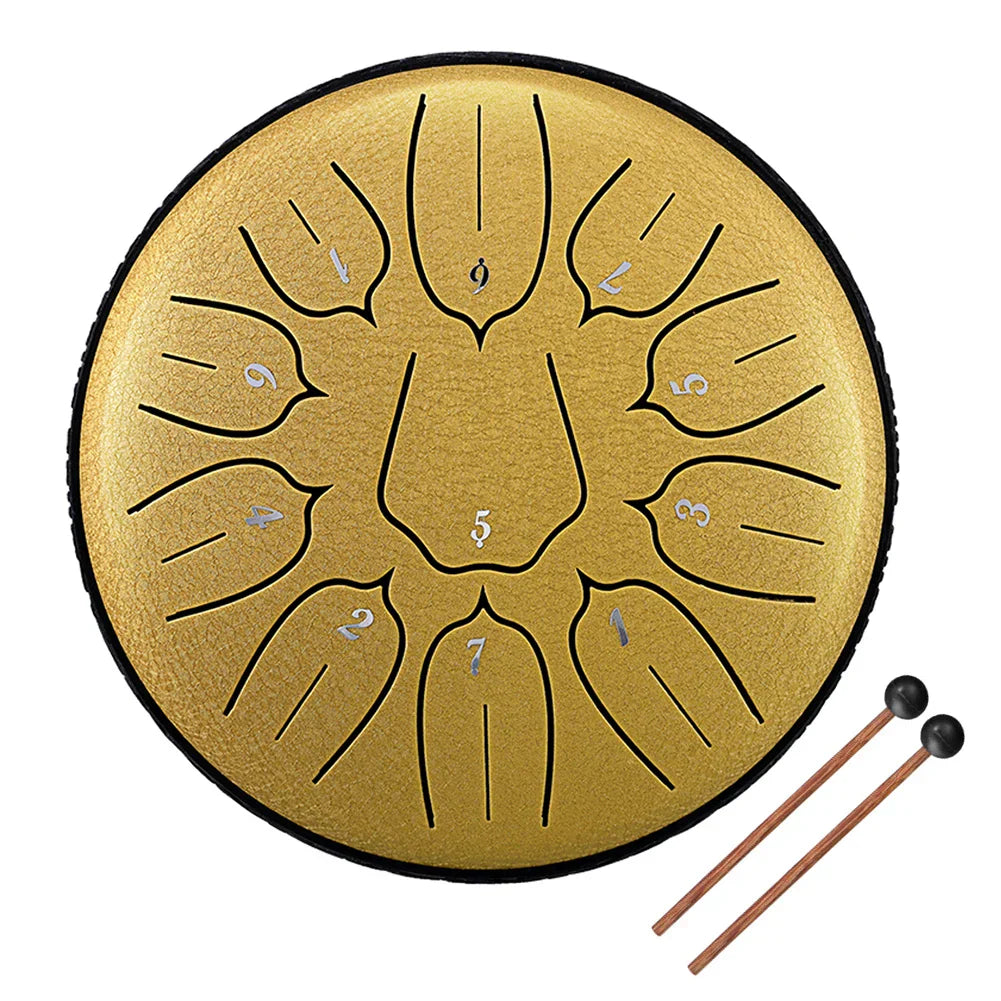 6 inch Tongue Drum 11-Tone 3 inch 6-Tone