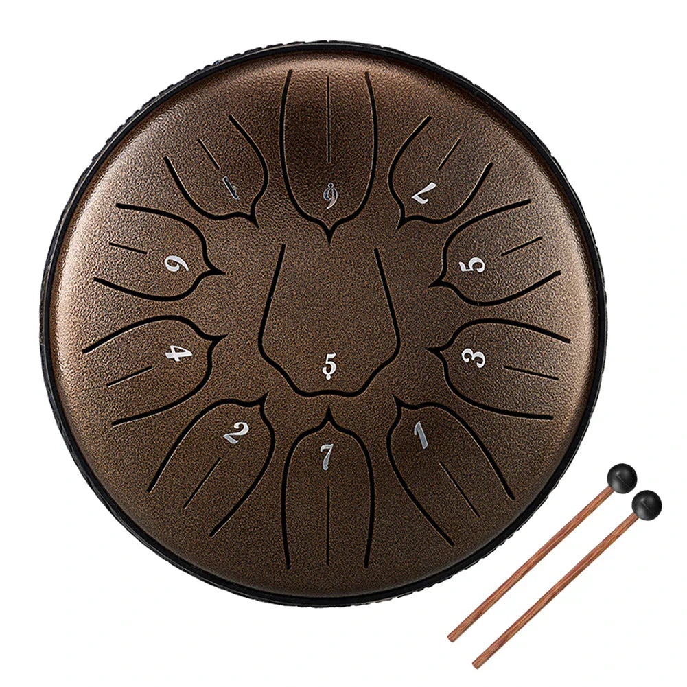 6 inch Tongue Drum 11-Tone 3 inch 6-Tone