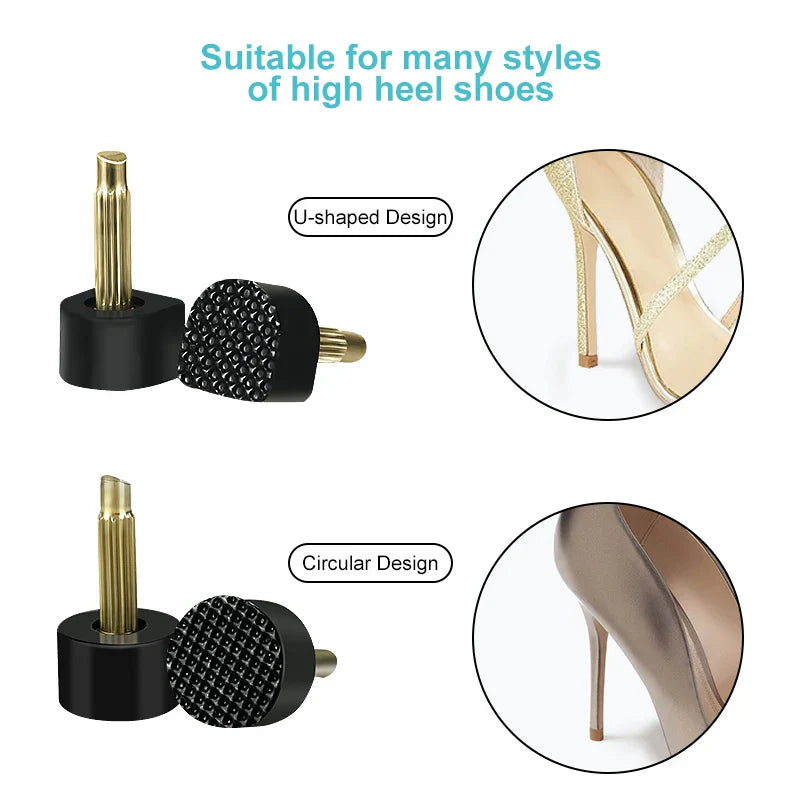 60PcsSet High Heel Stoppers Repair Tips Pins