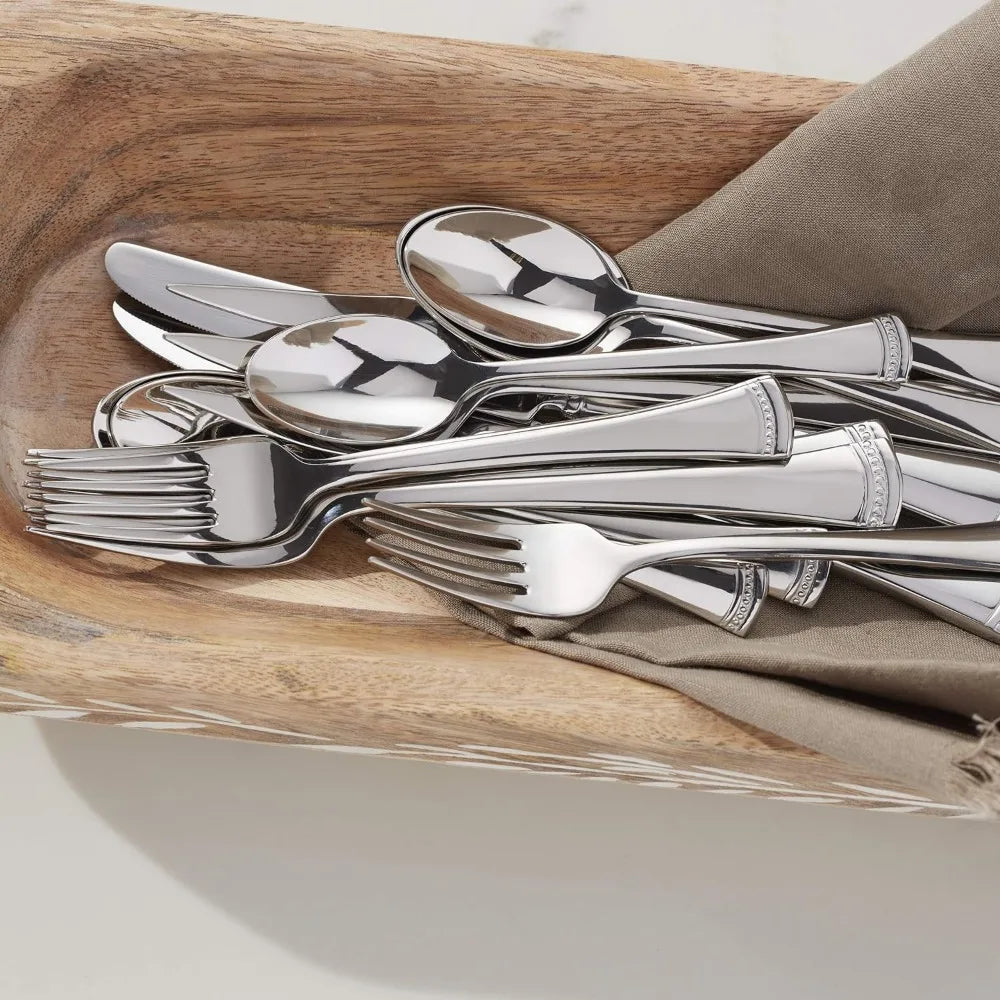 65-Piece Flatware Set Freight Free Table Decorations Complete
