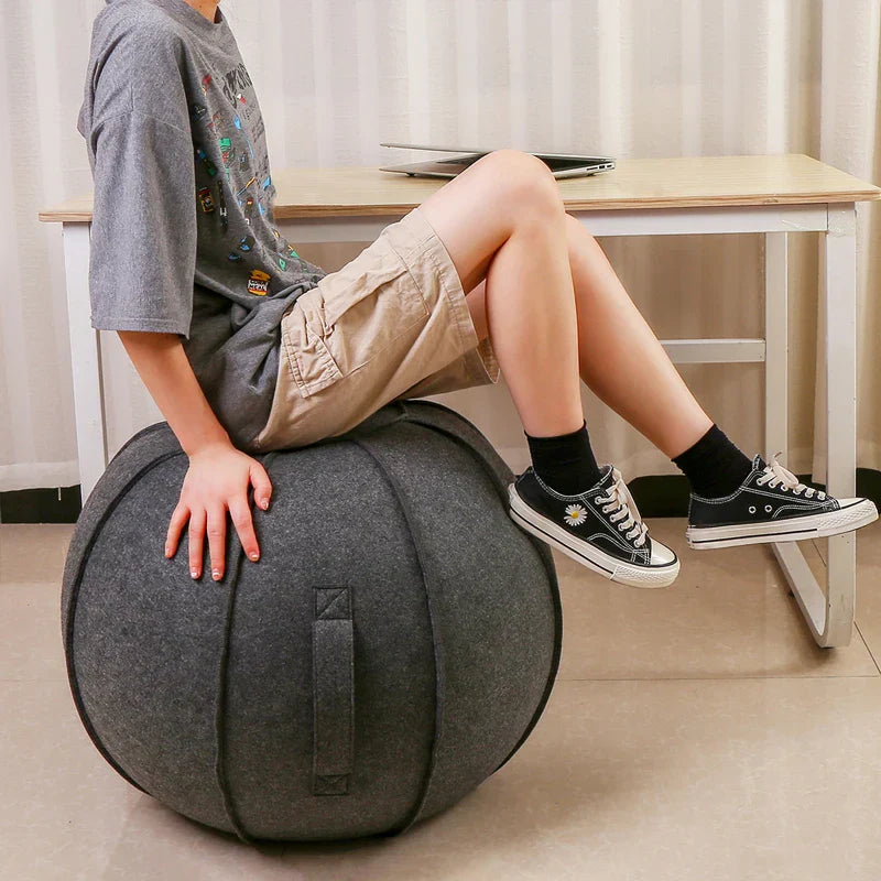 65cm Linen Yoga Ball Cover Balance Ball Protector