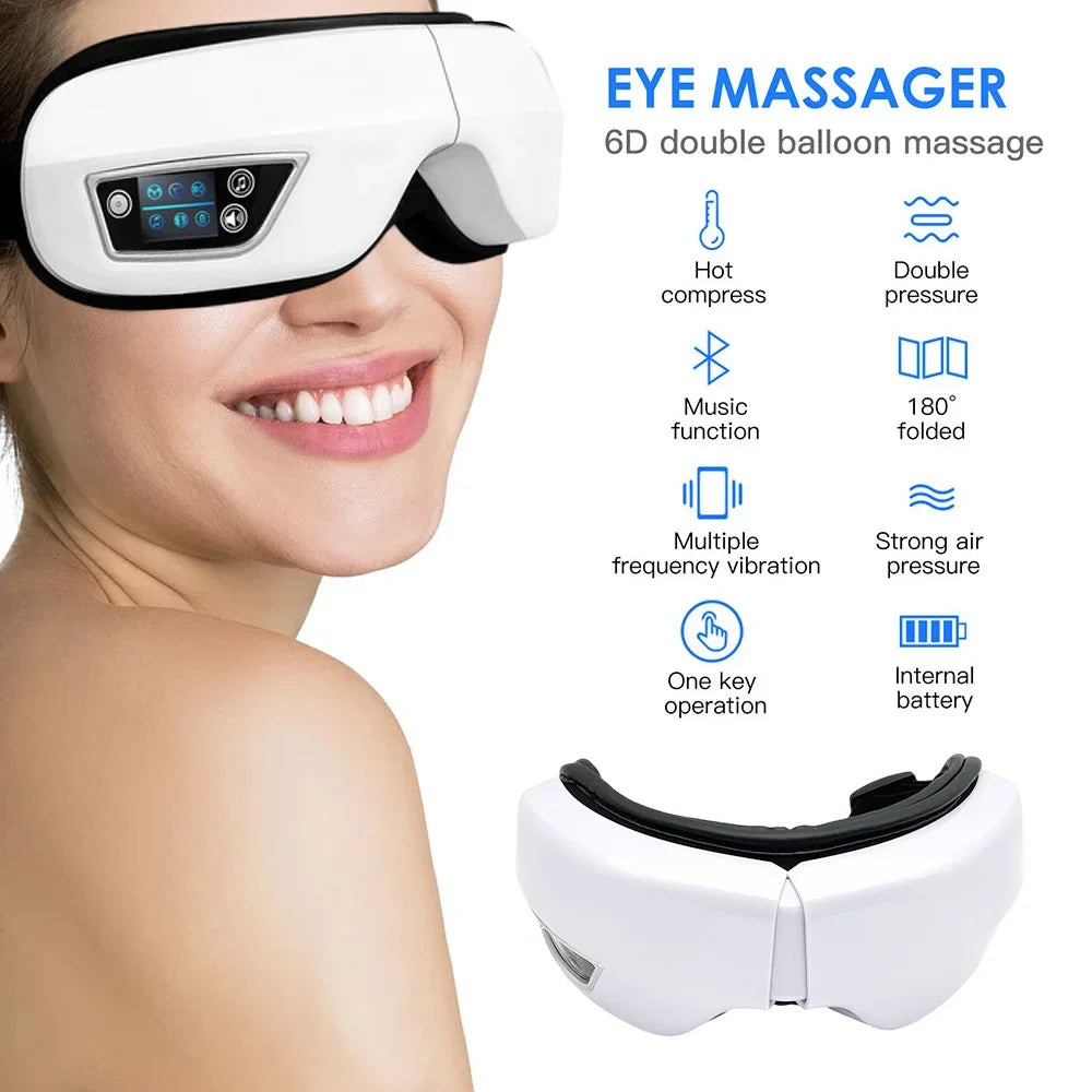 6D Eye Massage Instrument Smart Airbag Vibration Eye
