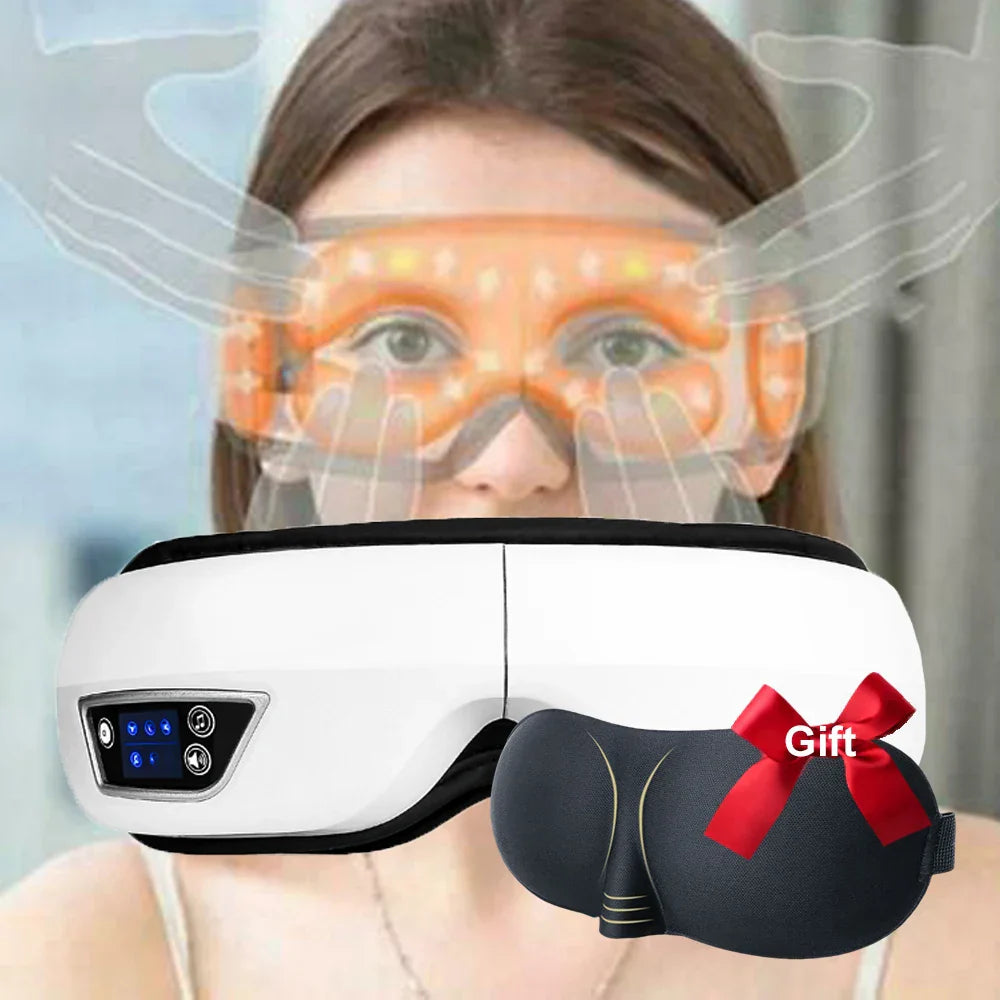 6D Smart Airbag Vibration Eye Massager Eye Care