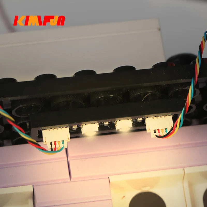 6pcs 1*3 Dot LED Remote Control of Lights