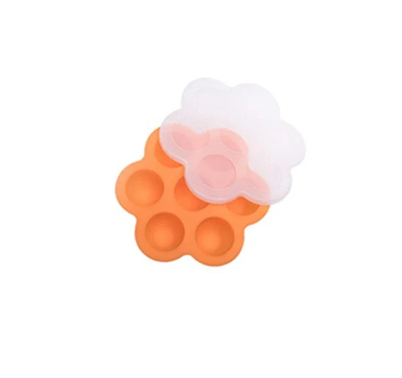 7 Holes Reusable Silicone Baby Food Freezer Tray