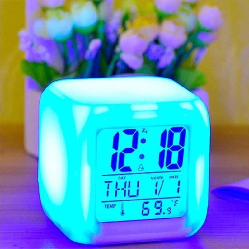 Multicolor Digital Cube Clock