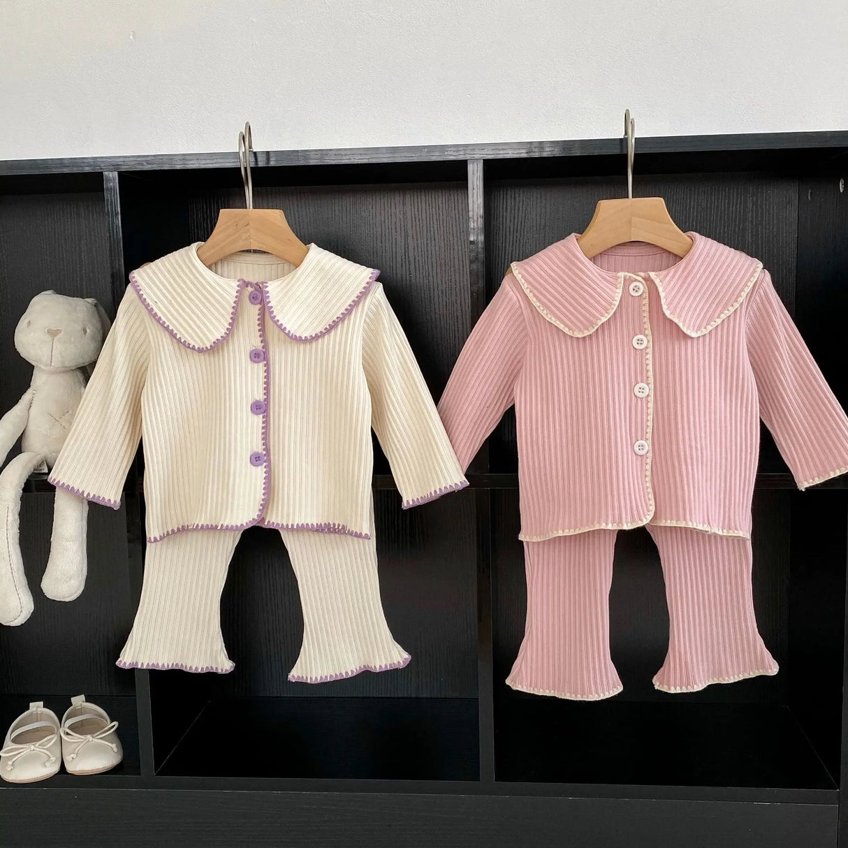 7395 Baby Clothing Set 2023 Autumn New Knitted