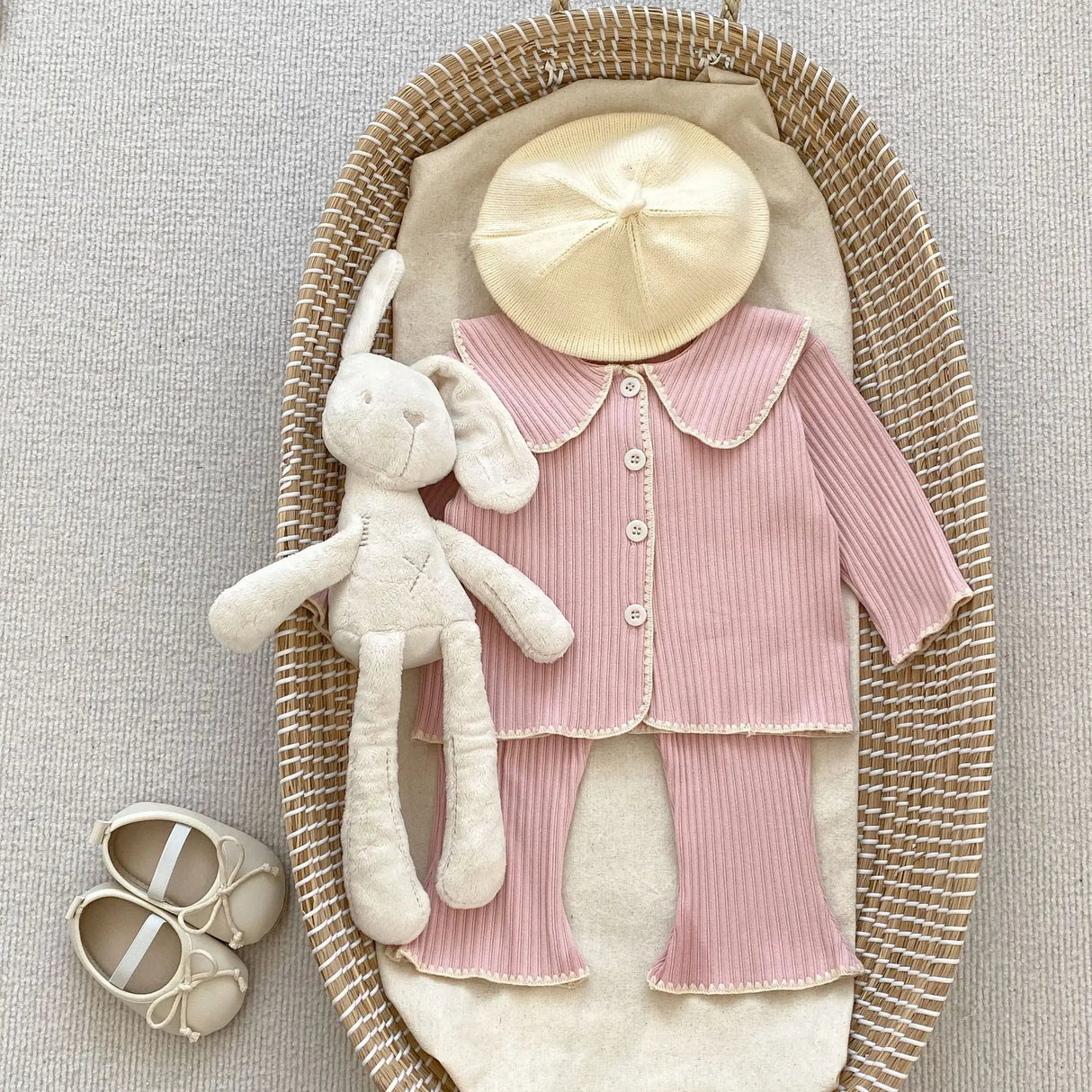 7395 Baby Clothing Set 2023 Autumn New Knitted