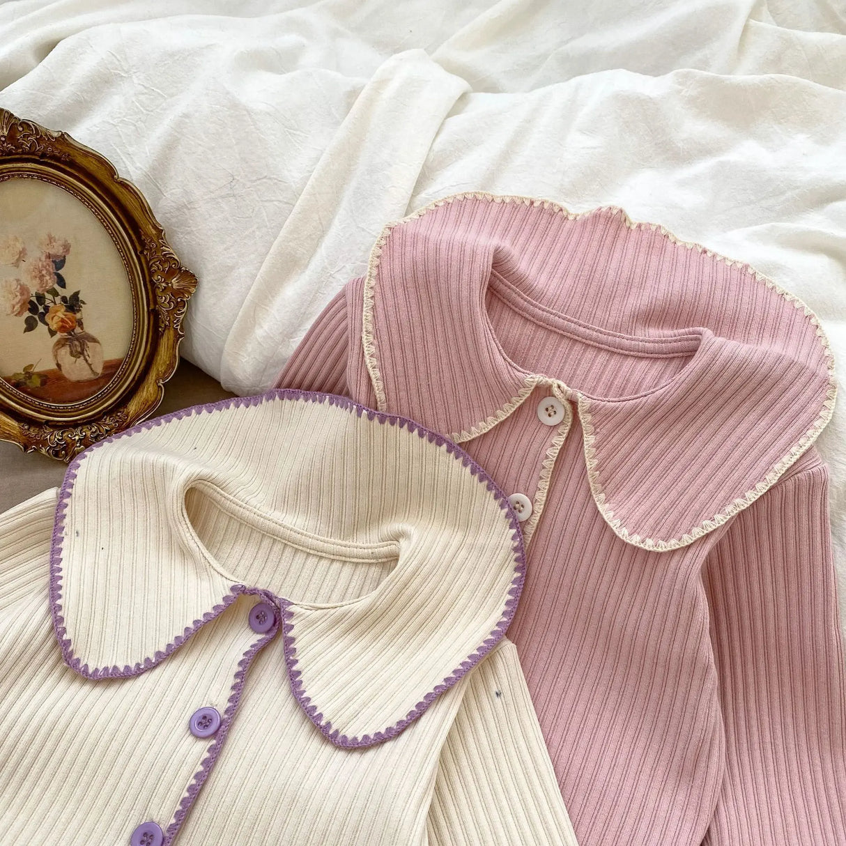 7395 Baby Clothing Set 2023 Autumn New Knitted