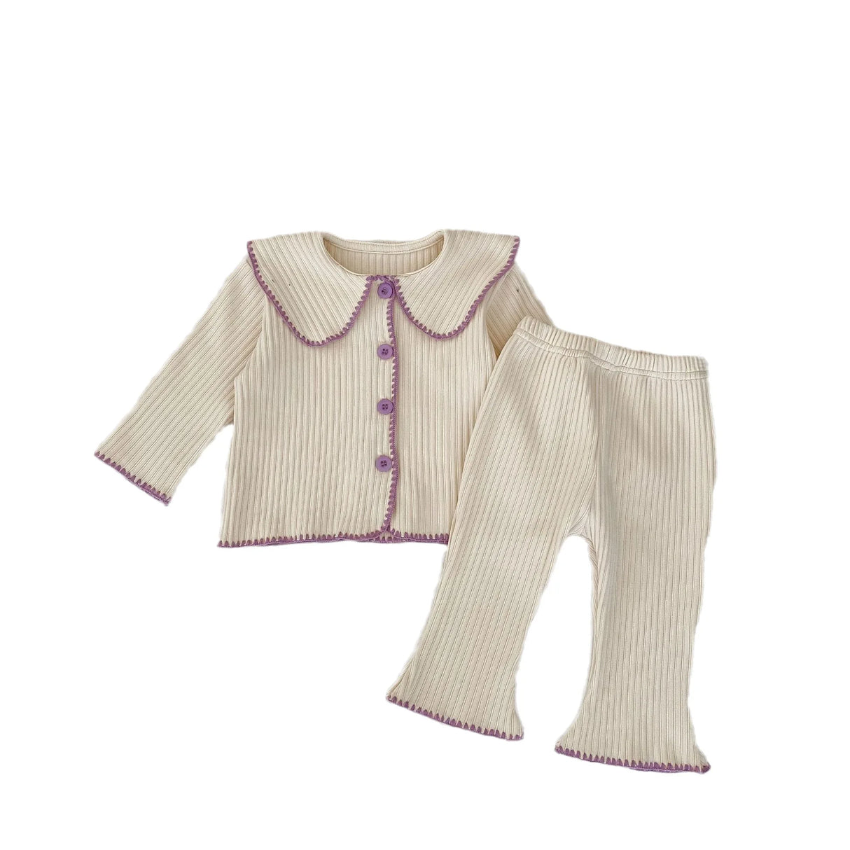 7395 Baby Clothing Set 2023 Autumn New Knitted