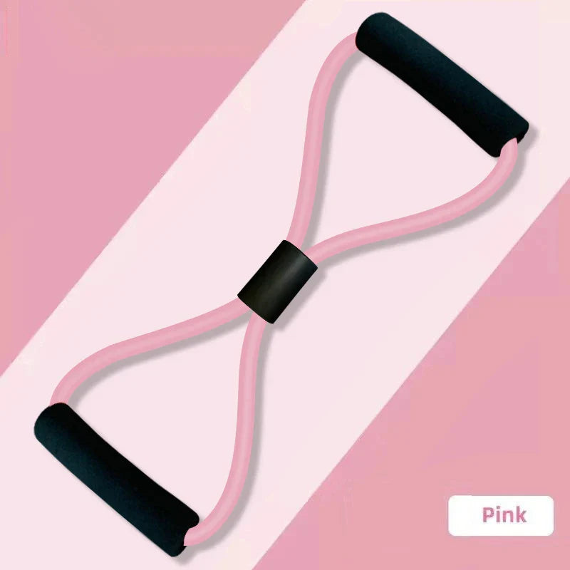 8 Shape Yoga Pull Up Band Elastic Band